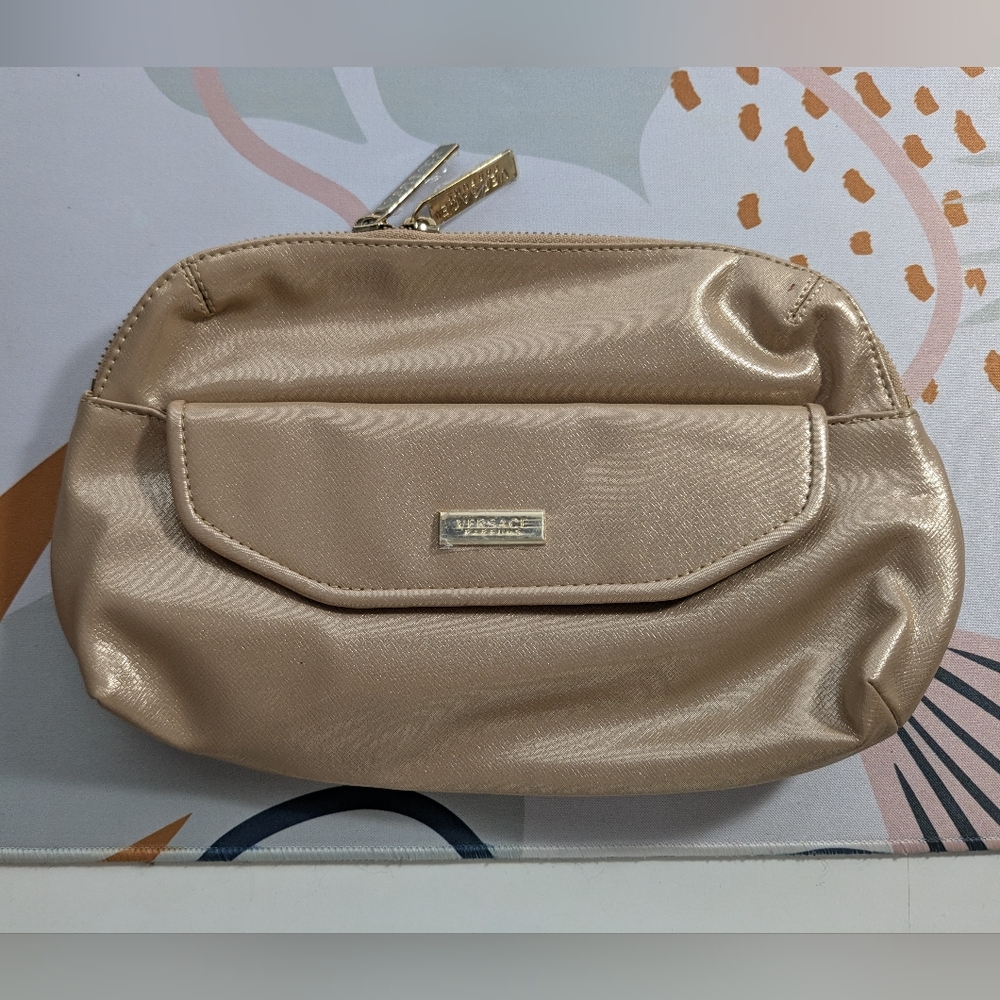 Versace Parfums Gold Clutch